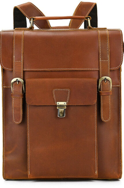 Leather Convertible Backpack | OWAÏ